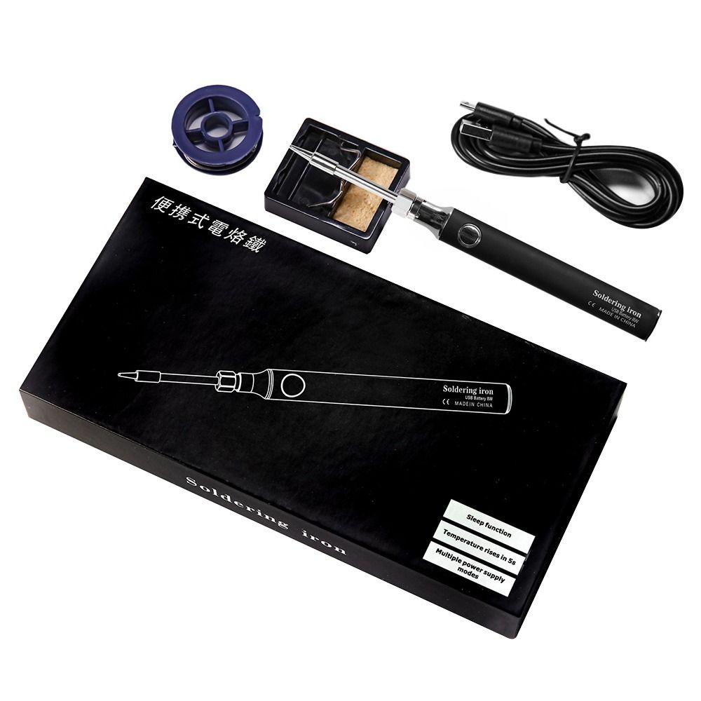 Профессиональный 5V8W литиевый аккумулятор USB паяльник электрический паяльник ремонт сварочные инструменты