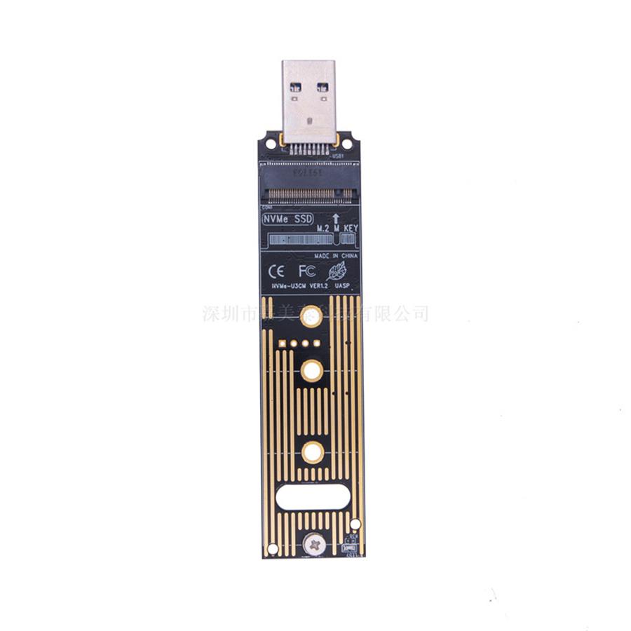 Адаптер M.2 NVME SSD на USB 3.1 PCI-E на USB-A 3.0 Внутренняя карта-конвертер Новый