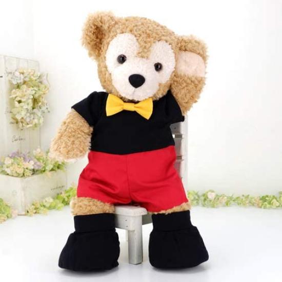 cushu cush Duffy and ShellieMay Plush Made in Mickey Mouse Bow Cute Rompers with CDS396S Costumes, Japan, Outfits, Ties, Shoes,