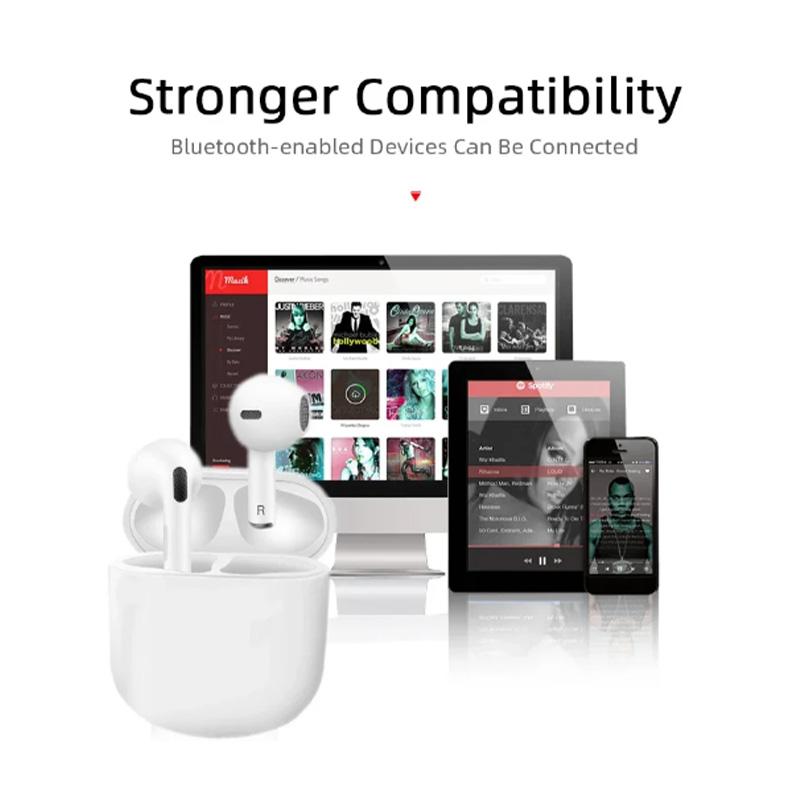 2024 TWS Air Pro 4 Fone Bluetooth наушники беспроводные наушники с микрофоном сенсорное управление беспроводная Bluetooth гарнитура Pro 4 наушники