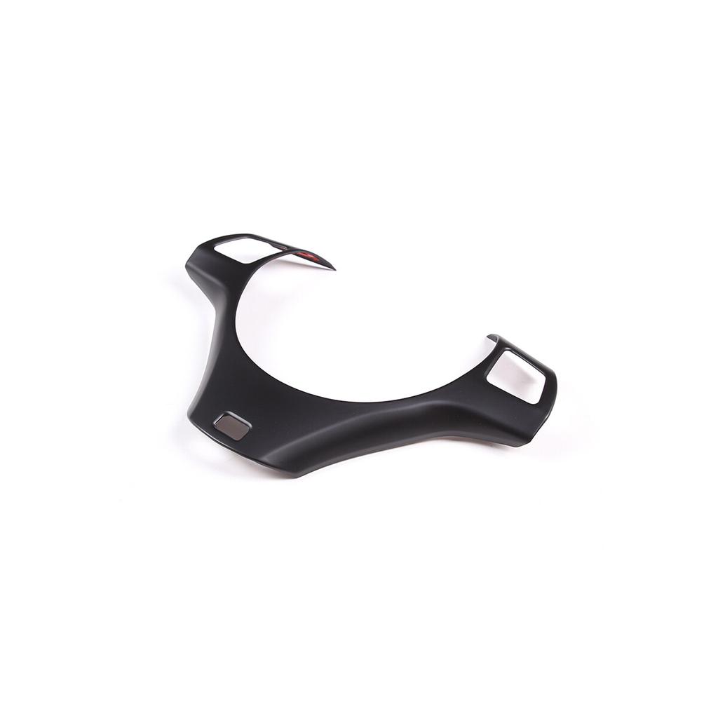 Matte Black Steering Wheel Trim Cover For 2005-2012 BMW 3 Series E90 E92 E93