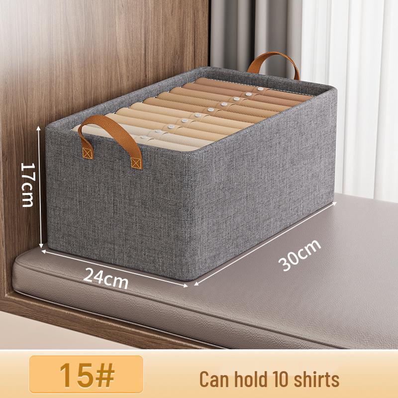 7-Piece Steel Frame Fabric Wardrobe Organizer Set