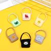 Fashion 1/6 1/8 1/12 Purse PU Leather Bag Dolls Backpack Vest Cloth Bag Doll Accessories