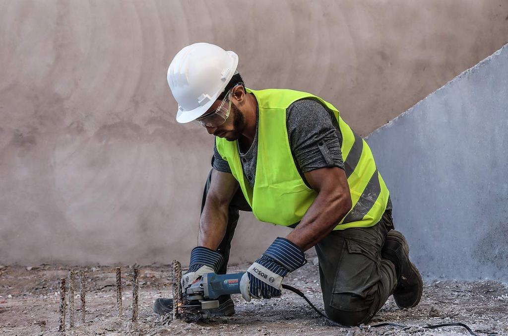 Bosch Professional Disc Grinder Type Continuously Variable Safety (Bosch) (X-LOCK/Dial Speed/Restart Mechanism) GWX750-125S