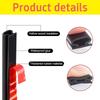 6M Self Adhesive Window Door Sealing Strips Soundproofing Dustproof Weather Stripping Silicone Rubber Door Seal Strip