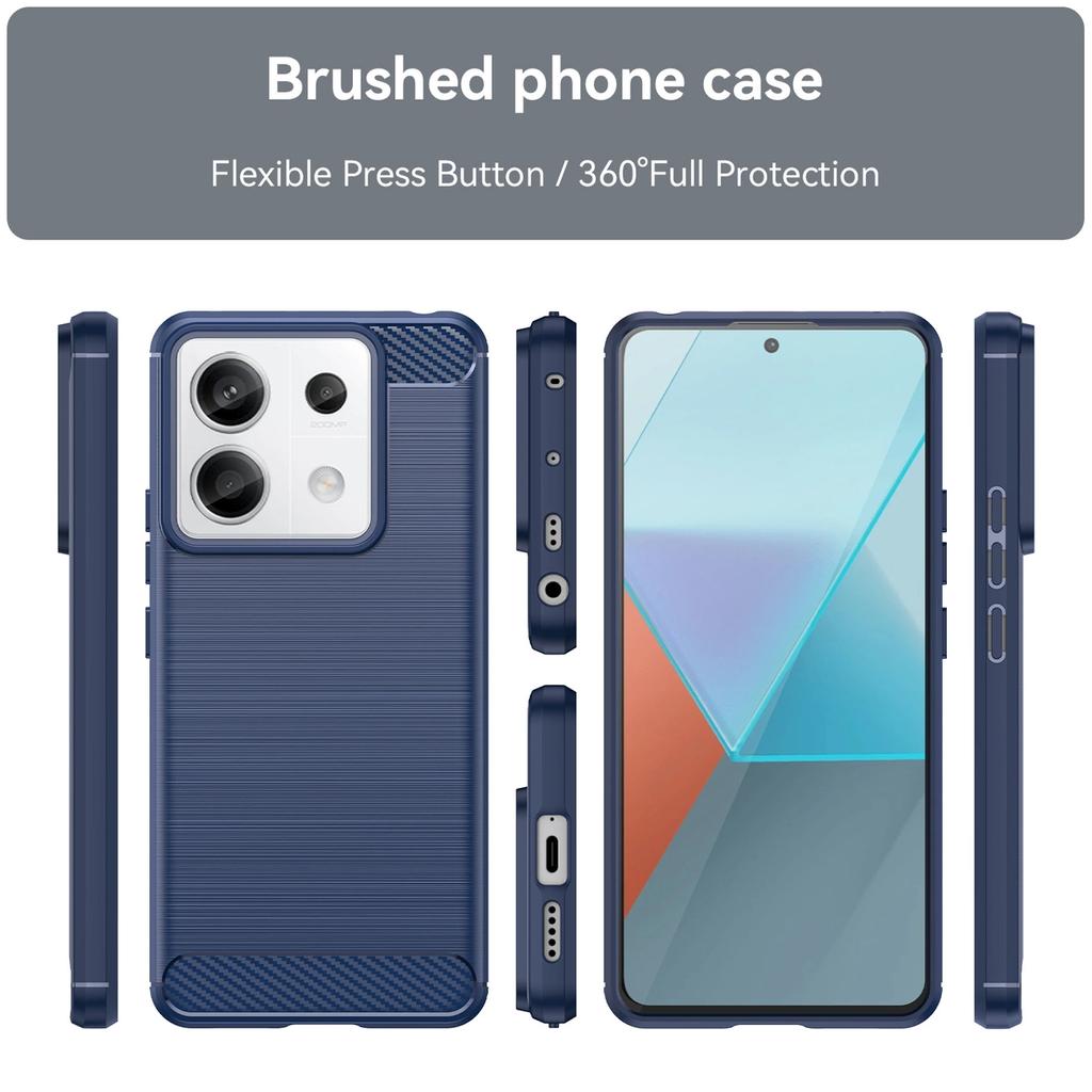 Carbon Case For Xiaomi Redmi Note 13 5G - Blue