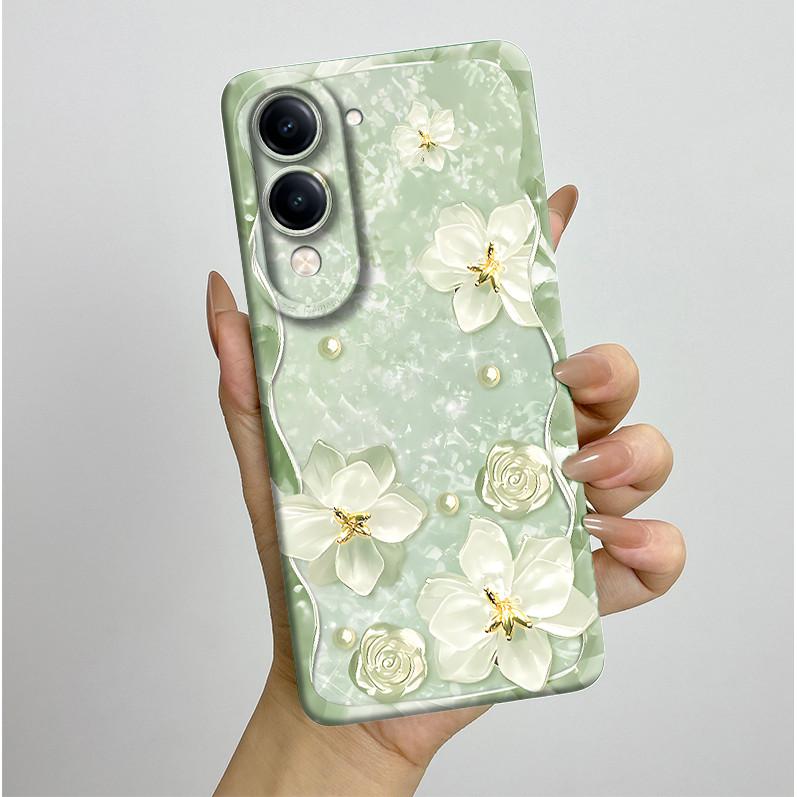 Для Vivo Y04 Y29s 2025 Чехол Эстетичный Роскошный Модный Милый Мягкий Силиконовый Чехол Ударопрочный Fundas Для Vivo Y29S 5G Y 04 Чехол для Телефона