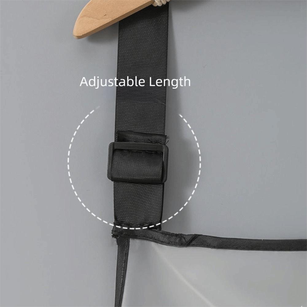 New TPU Kitchen Apron Sleeveless Oil Resistant Waterproof Bibs Cleaner Wipeable Baking Accessories Oilproof Aprons