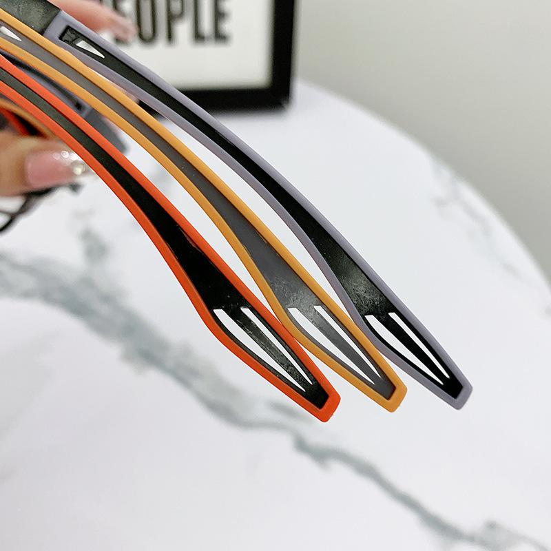 Fashion Sports Blue Light Blocking Glasses Women Square Flexible Optics Myopia Glasses Computer Gaming Eyewear Men