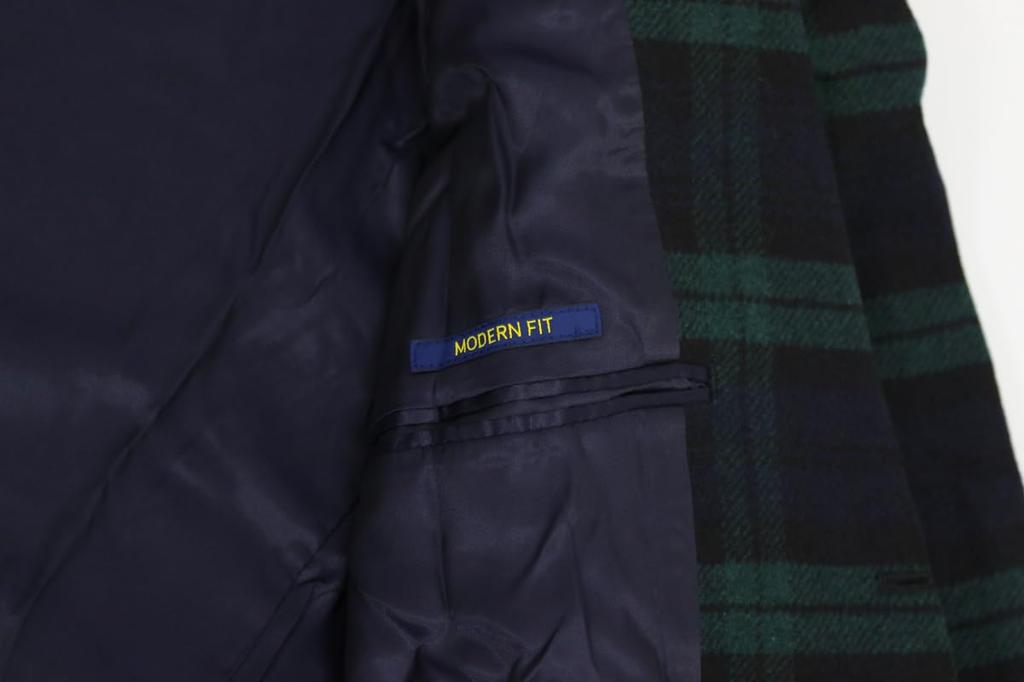 POLO Ralph Lauren Modern Fit Blackwatch Sport Обычный размер Номер товара NBG Мужское пальто/куртка/пиджак из полиэстера/шерсти, Длина, 48R, 01010078, [Б/У]