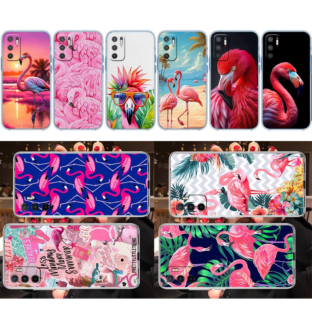 CJ54 Flamingos Pink bird flower Phone Case for Motorola Moto Edge 20 30 40 50 S30 Fusion Ultra Pro Neo Lite + G200 G23