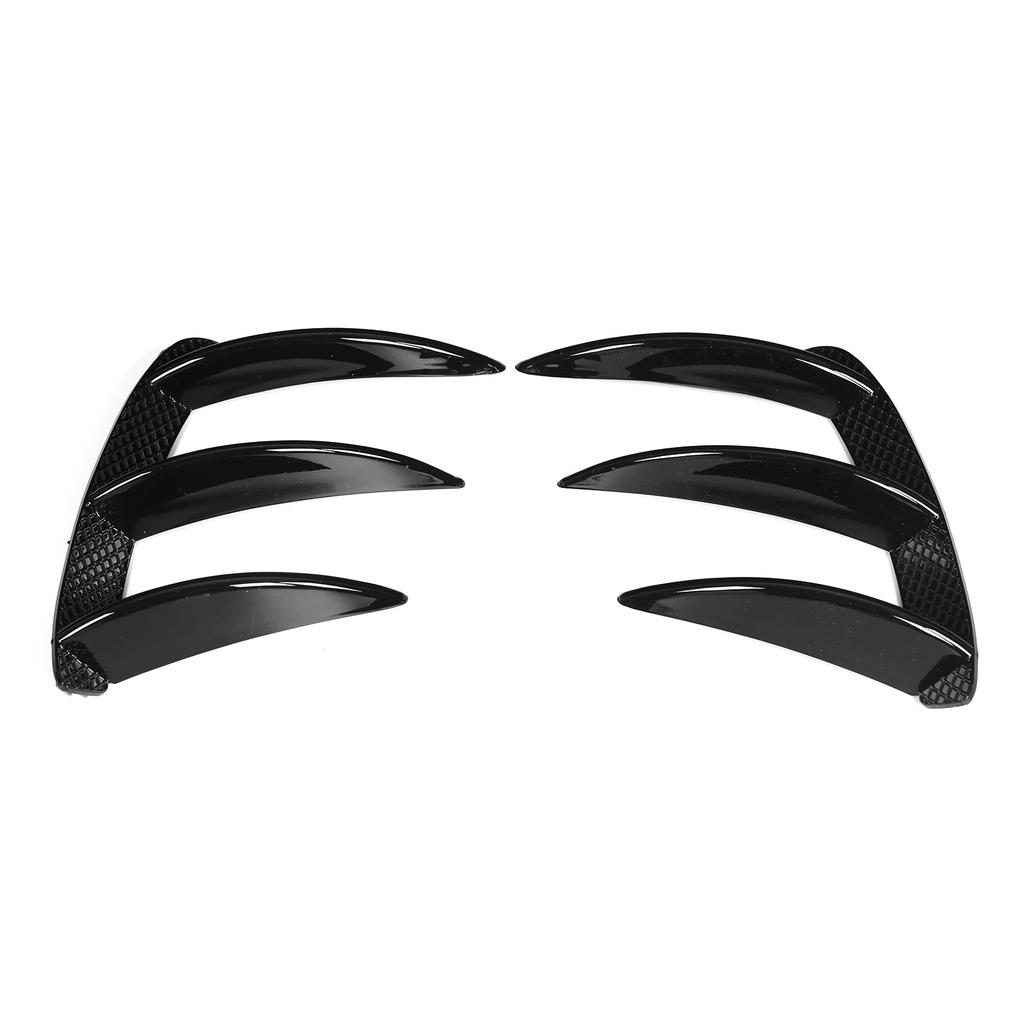 Rear Bumper Lip Splitter Canards Vents Replacement for Mercedes Benz W176 A200 A250 A260 A45