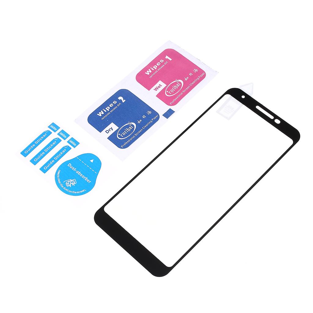 RURIHAI 0.26мм 2.5D Полностью покрывающая шелкография Закаленное стекло Защитная пленка для экрана для Google Pixel 3a