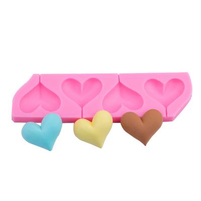 День святого Валентина любовь леденец ручной работы шоколад силиконовая форма DIY сердце помадка украшения торта