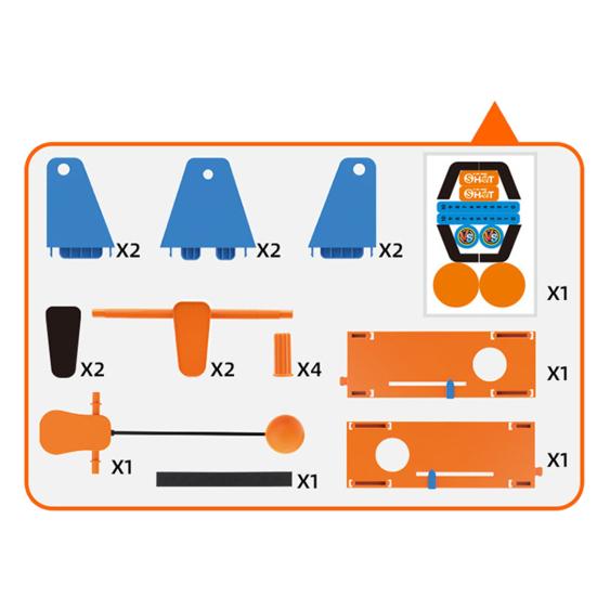 Волейбольный бросок для 2 игроков Игрушка Тренировка координации глаз-рука Реакция Концентрация Футбольный Баскетбольный Бросковая Настольная игра Интерактивная настольная игра для детей