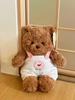 Teddy Bear Plush Toy Overalls Doll Doll Dressed In Dole Bear Rag Doll Girl Birthday Gift