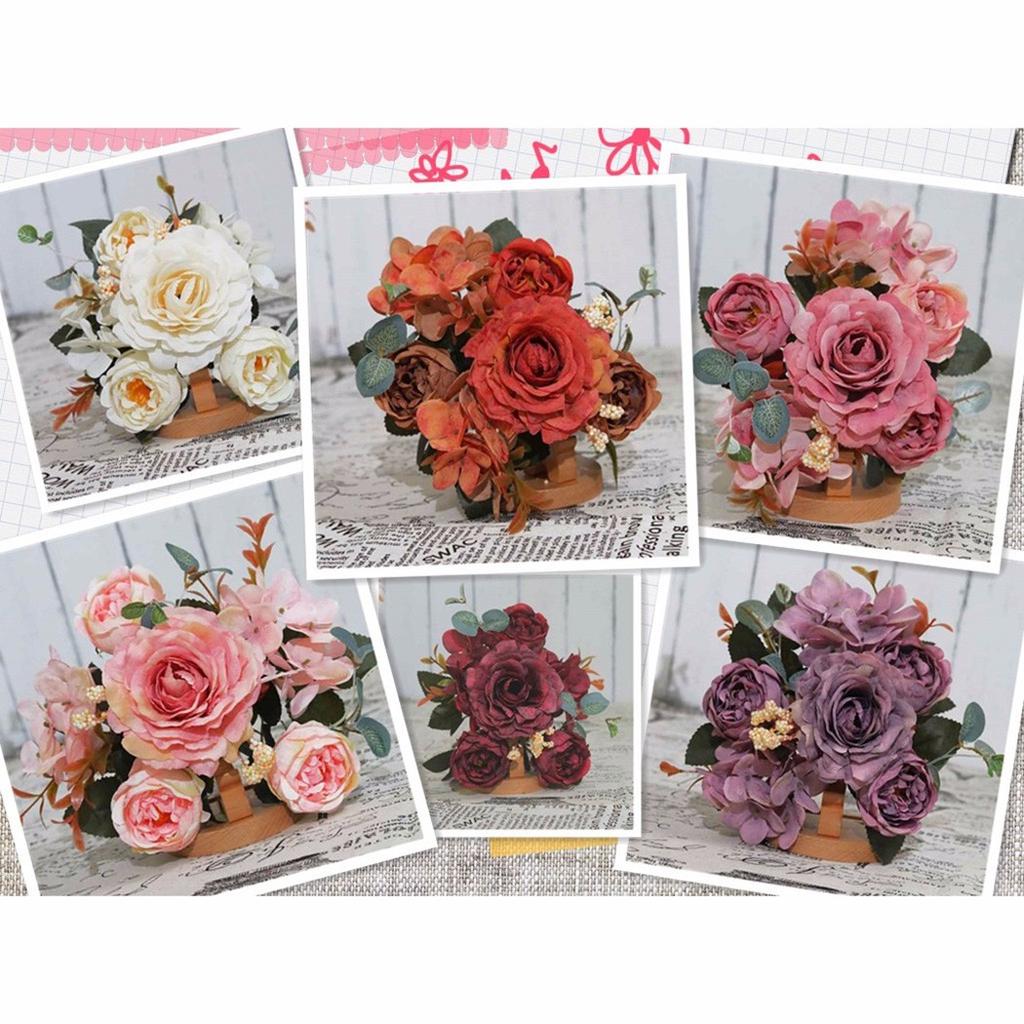 29*20*20 CM Artificial Flowers 50g Cotton Home Decor Plastic