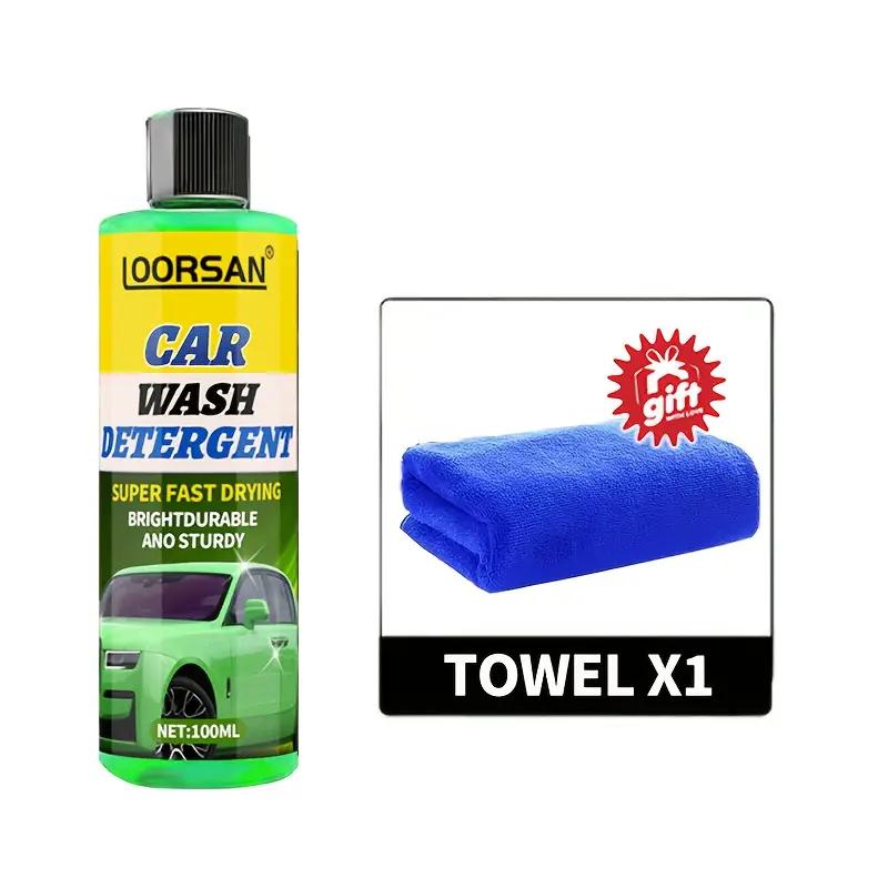 Зеленая Жидкость для Ухода за Лакокрасочным Покрытием Автомобиля - Высокопенная Формула с Балансом pH, Долговечный Уход, Универсальная для Всех Типов Лакокрасочного Покрытия и Безопасная