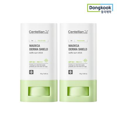 Madeca Dermashield Safe Cooling Sun Stick 18g (SPF50+) 2ea 24H