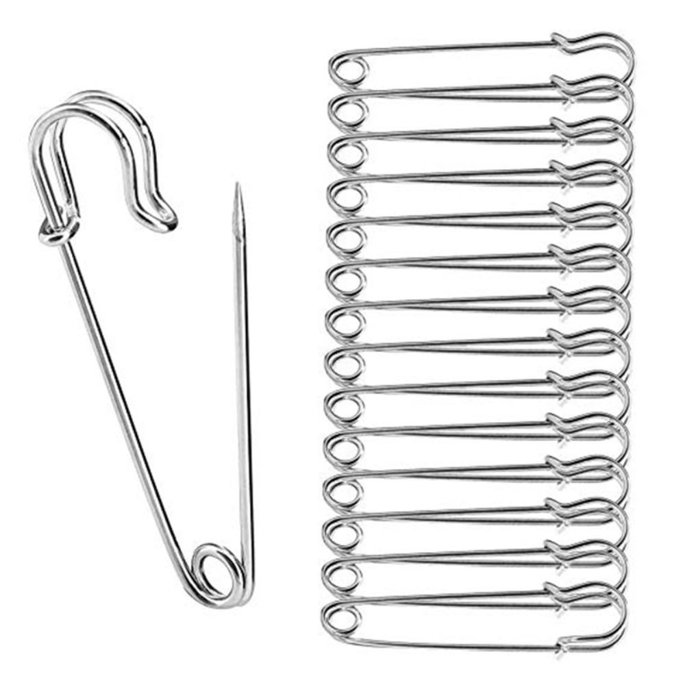 High Quality Stainless Steel Jewelry DIY Craft Safety Pins Large Safety Pin Small Brooch Needles
