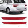 Красная крышка отражателя заднего бампера с левой и правой стороны для Honda Odyssey SE 2014-2017