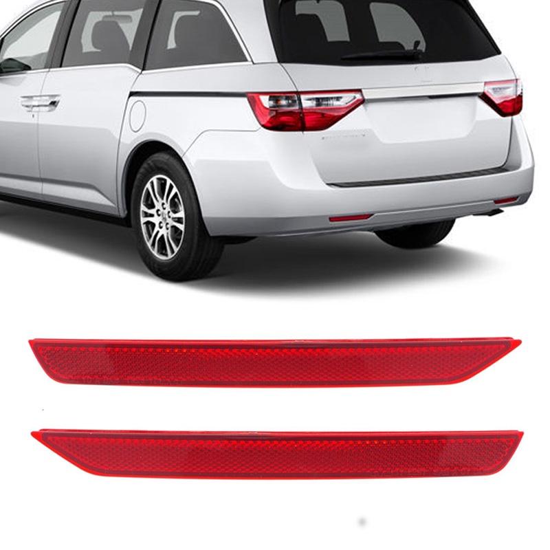 Красная крышка отражателя заднего бампера с левой и правой стороны для Honda Odyssey SE 2014-2017