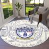 C.F. Pachuca Round Area Rug,Carpet Rug for Living Room Bedroom Sofa Playroom Decor,Non-slip Floor Mat