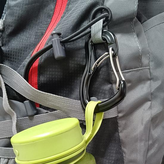 Большой зажим для карабина Высокопрочный прочный нержавеющий нержавеющий легкий прочный прочный карабин с D-образным кольцом