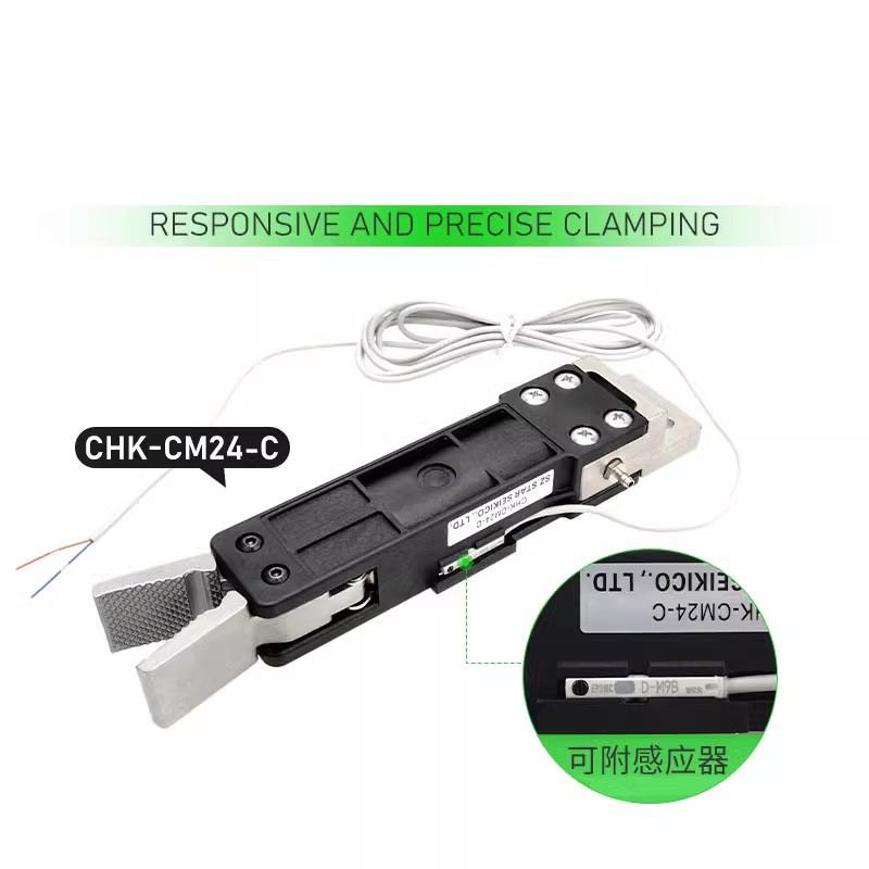 Пневматический зажимной цилиндр CHK-18C/CHK-CM22-C/CHK-CM24-C Зажимное приспособление для манипулятора для автоматического зажима литьевой машины