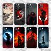 Японский крутой чехол самурай для Apple iPhone 14 Pro Max 13 11 12 Mini SE 7 8 Plus X XS 6 6S, силиконовый чехол для телефона, мягкий чехол из ТПУ, чехол