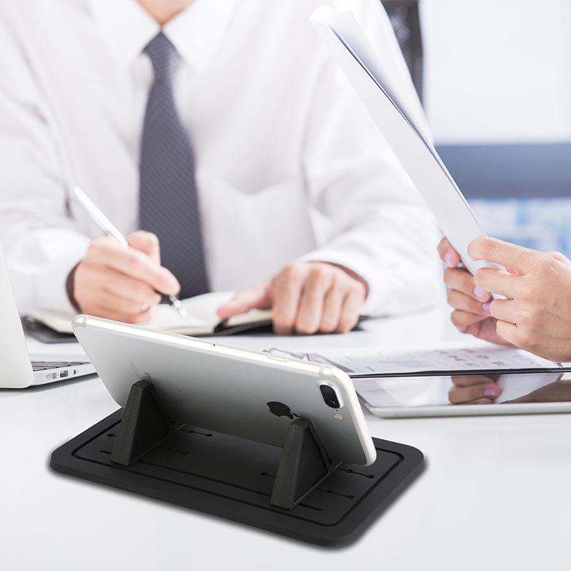 Силиконовый коврик, нескользящий коврик для приборной панели, автомобильный держатель, док-станция для телефона, универсальный