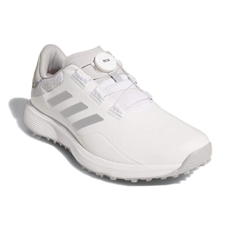 Adidas S2G Boa Cozy Wear Resistant Golf Shoe White Sneakers GV9781