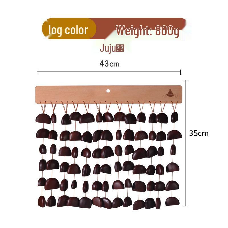 Vanmu Hand-Extendable Fruit Shell Wind Chime & Bell