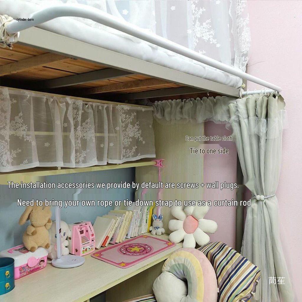 Gold Wall-Mounted Iron Display Stand & Clothes Hanging Rod