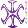 Helmet Ventilation Liner, Helmet Inner, Helmet Liner, Motorcycle Helmet Liner, Silicone Inner Pad, Purple