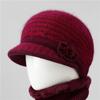 Hat Heaven Панама Универсальная Зимняя Повседневная Панама Теплая Хлопковая Шляпа Шляпа Бабушки Мамы