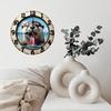 10 Inch Wood Wall Clock a Work of Art for Your Wall