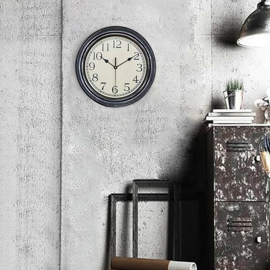 Настенные часы, винтажные, бесшумные, не тикающие, на батарейках, подвесные часы для гостиной, украшения дома