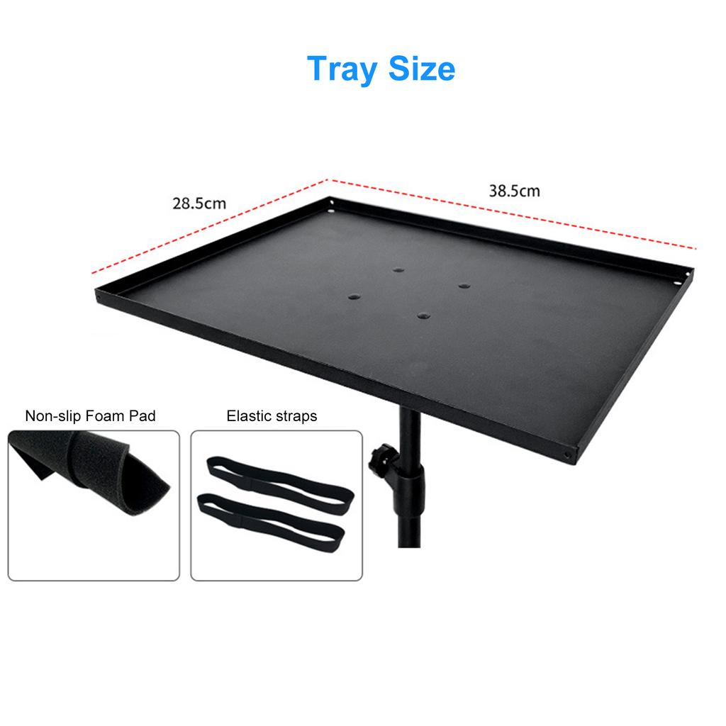 Подставка для проектора, штатив, универсальная подставка для ноутбука с лотком, регулируемая высота от 24 до 63 дюймов.