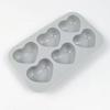 6 Valentine Heart Silicone Mold DIY Love Soap Making Chocolate Candle Baking Mold Gifts Craft Supplies Home Decor