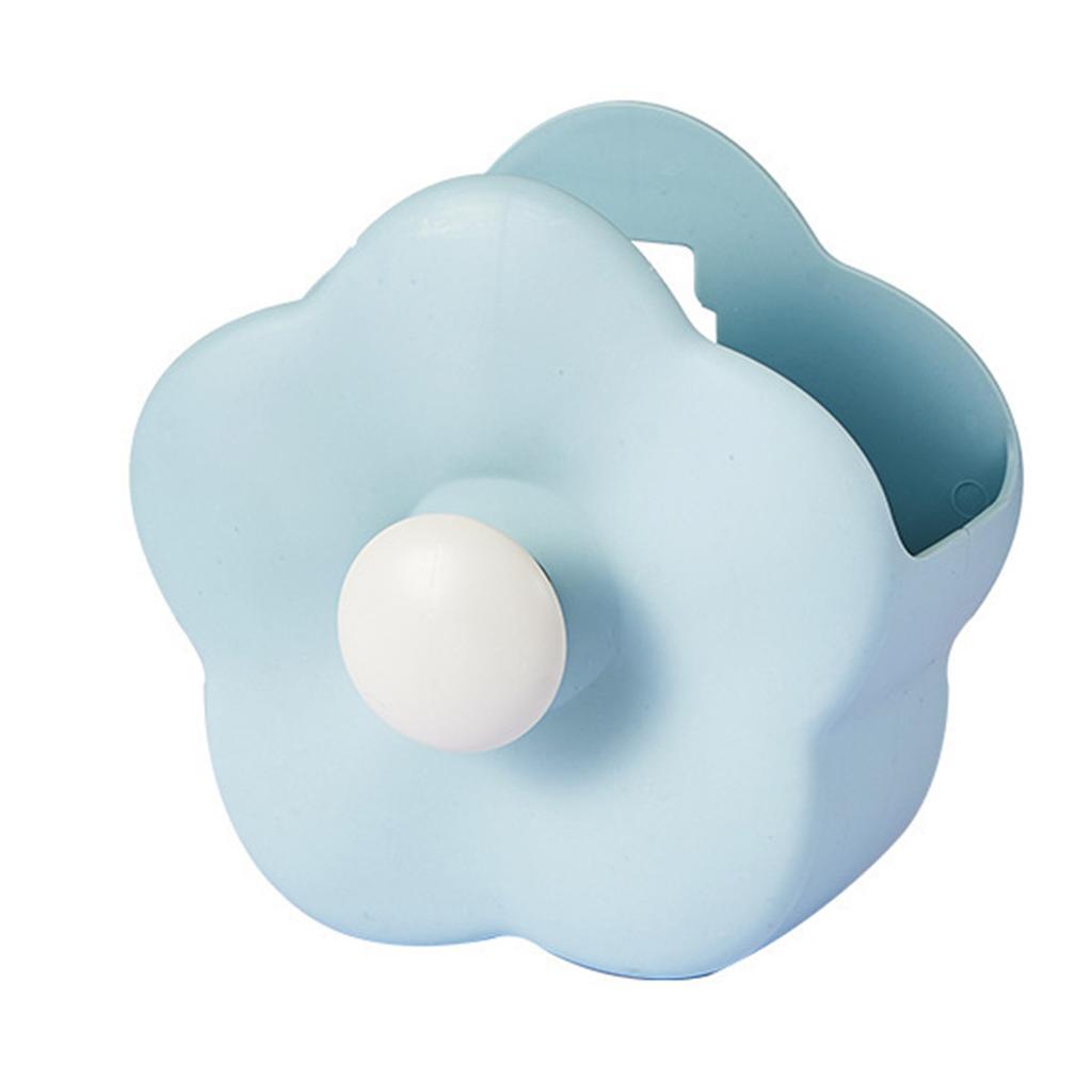 Держатель для ручки Контейнер для кистей для макияжа Гладкий край Яркий цвет Большая емкость Канцелярские принадлежности в форме цветка Коробка для кистей для макияжа