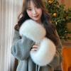 Coat Cuff Warm Cuff Gloves Windproof Cuff Bracelet Black Imitation Fox Fur Wrist Bracelet Winter