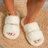 Fluffy Slippers Women Home Plush Fashion Designer Shoes Ladies New Winter Casual Platform Indoor Fur Slides Flats Warm Open Toe