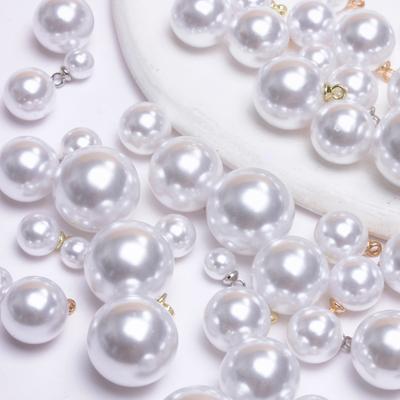 4-16 мм 5/10 шт. Для изготовления ювелирных изделий DIY Ожерелье Серьги Имитация жемчуга Подвески Материалы Мода Белый жемчуг Свободные бусины Аксессуары ручной работы