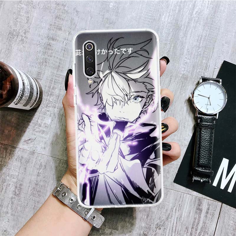 Чехол для телефона Jujutsu Kaisen Gojo Satoru для Xiaomi Redmi Note 10 9 8 11 Pro 11T 11S 10S 9S 9A 9C 9T 8T 8A 7 7A 5 с художественным рисунком