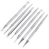 Acne Remover Tool Safe to Skin Blackhead Needle Stainless Steel Silver 10 Cm 1