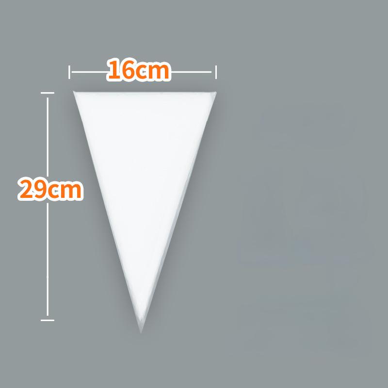 Набор из 100 шт. Одноразовый кондитерский мешок Упаковка для выпечки Кондитерское оборудование Аксессуары для выпечки Формы для выпечки Масляный торт Инструменты для шелковых цветов