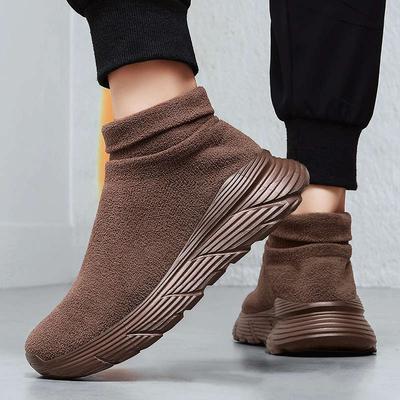 Круглый носок Мятно-зеленые Оригинальные женские кроссовки Высокие каблуки Белые Массивные Белые Туфли на платформе Спортивный тренд Модные туфли