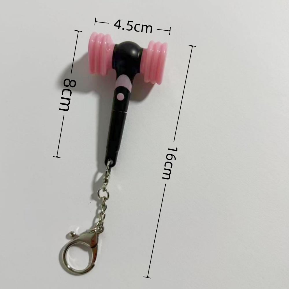 5 Colors Mini Kpop Light Stick Creative Hammer Fans Stick Collections Gifts Decoration