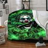 1Pc Money Clown Blanket Soft And Comfortable Casual Warm Camping Travel Christmas Halloween Xmas Gift M929232